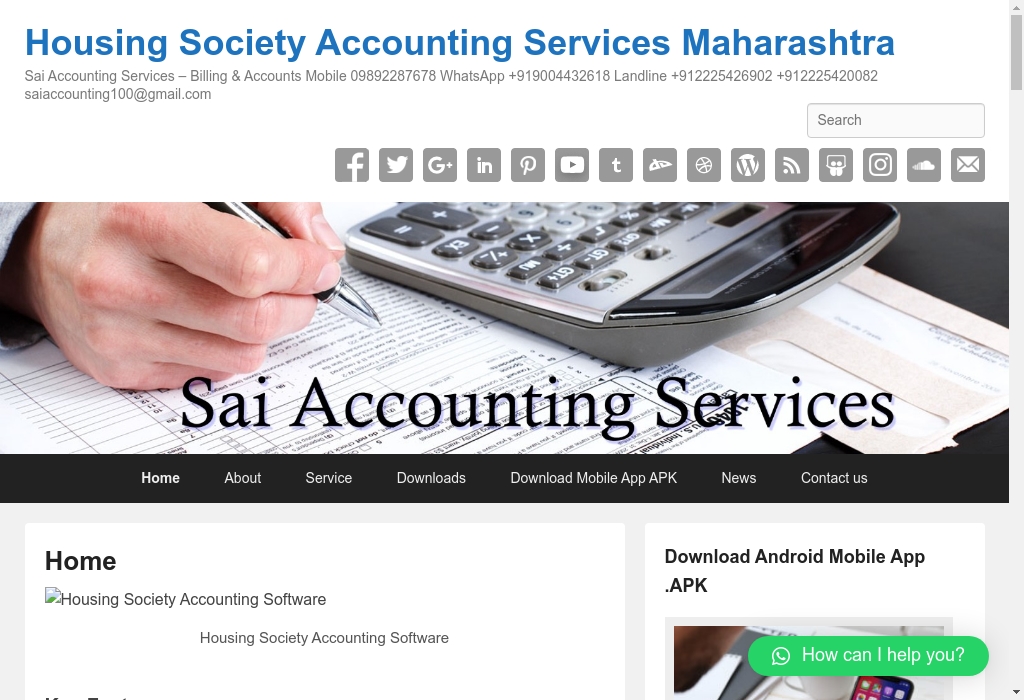 Housing Society Accounting Services - Maharashtra